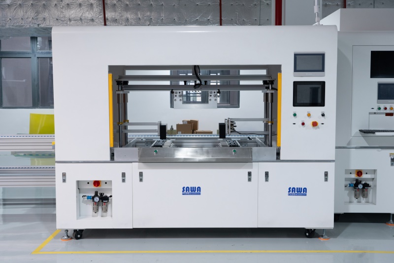 方形PACK模组自动挤压机